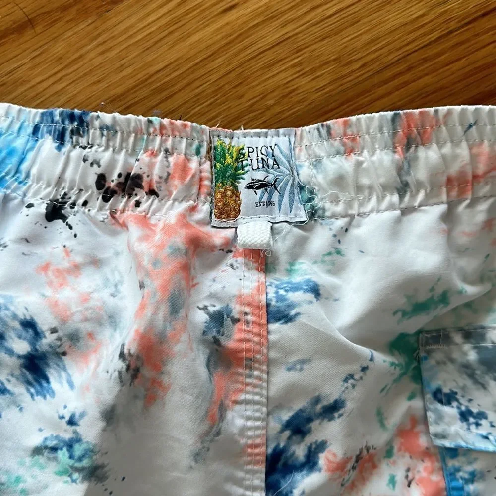NEW Mens Spicy Tuna Swim Trunks